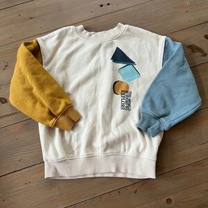 H&M Colorblock Sweatshirt